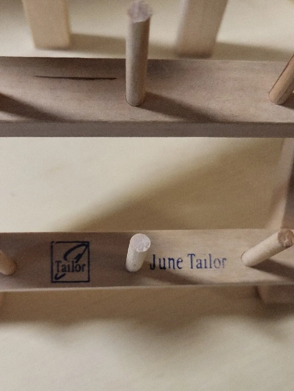 June Tailor wooden stand